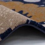 CHINTZ Marineblau