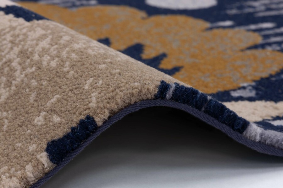 CHINTZ Marineblau