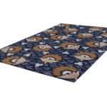 CHINTZ Marineblau